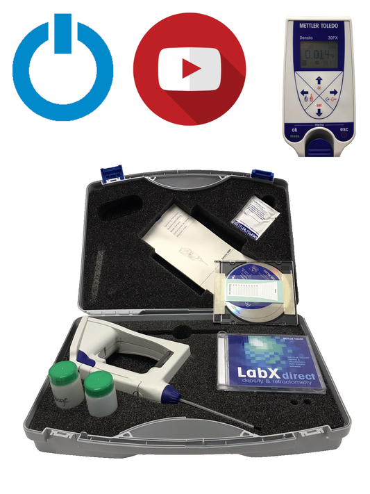 Mettler Toledo Densito 30PX Portable Density Meter Specific Gravity
