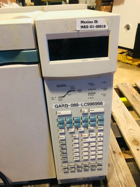 Agilent 6890N GC Gas Chromatography System HP with NPD FID