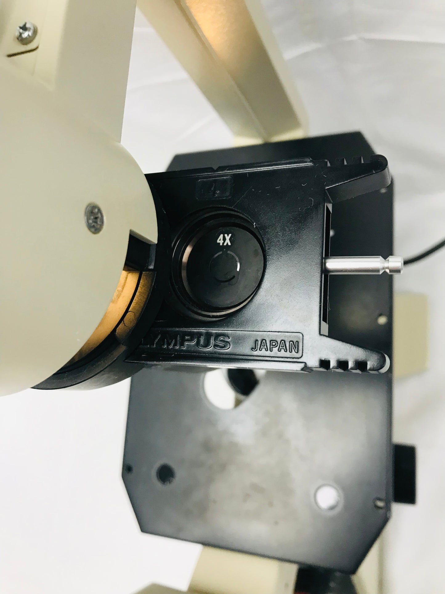Olympus CK2 Inverted Phase Contrast Microscope W/ 3 Objectives 4x 10x 20x