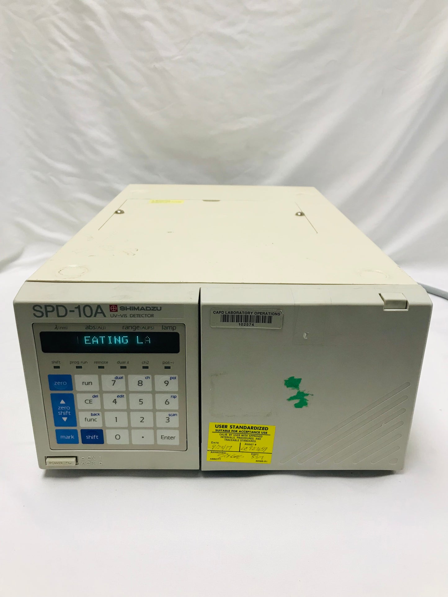 Shimadzu SPD-10A Series HPLC System UV-VIS Detector SPD 10A