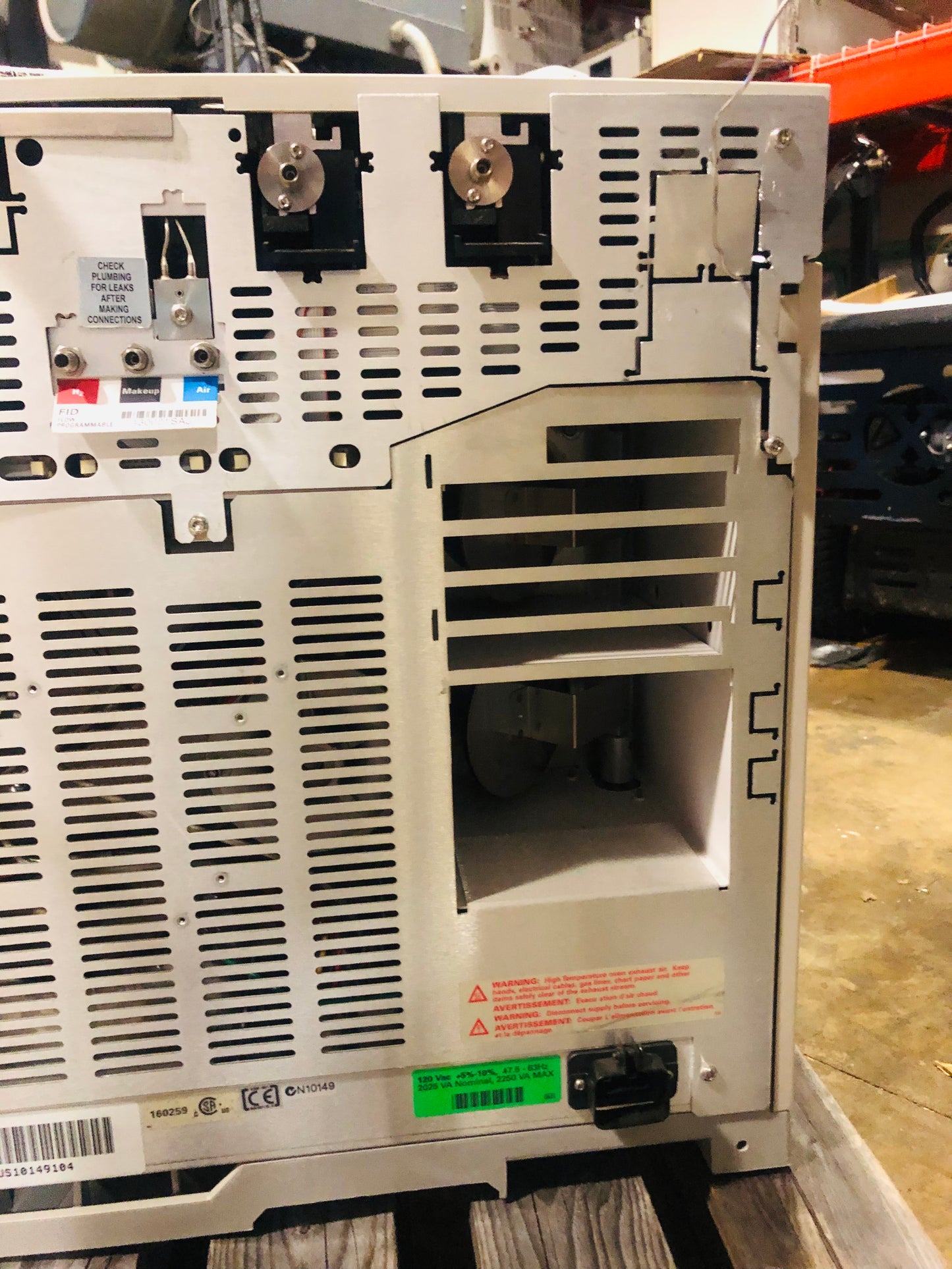 Agilent 6890N GC Gas Chromatography System HP with NPD FID