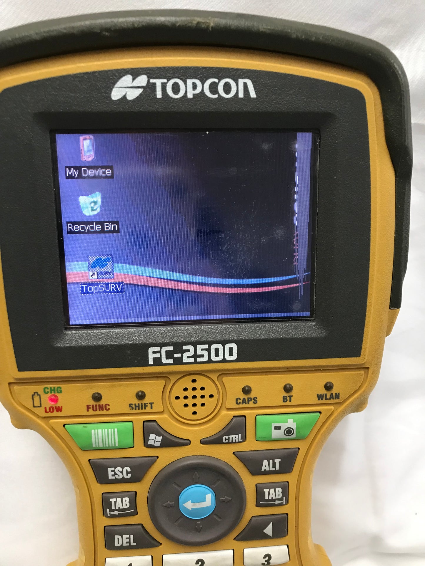 Topcon FC-2500 Field Controller Data Collector w/ TopSurv FC 2500 GPS+