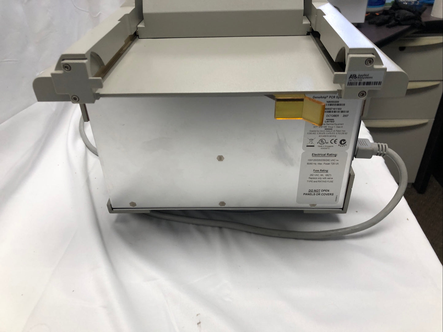 ABI Applied Biosystems GeneAmp PCR 9700 duble 96-Well Silver Thermocycler Video