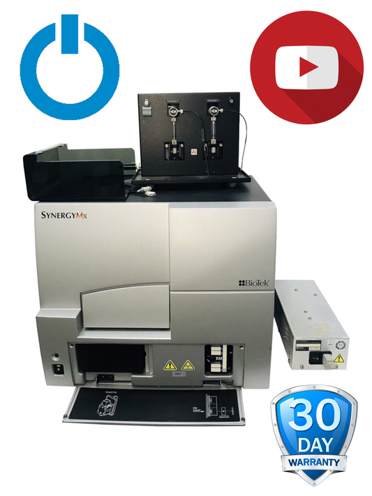 Bio-Tek Instruments Synergy MX Microplate Reader with Power Supply & Dispenser
