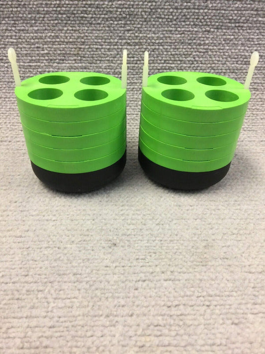 10 Beckman Coulter 345371 4x50mL Tube Swing Bucket Insert & Pads - Warranty