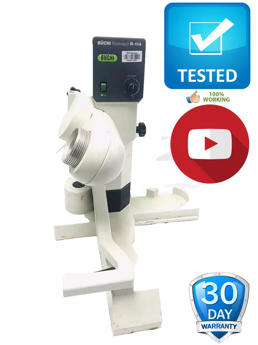 Buchi Rotavapor R-114 Laboratory Rotary Evaporator Tested Working Video