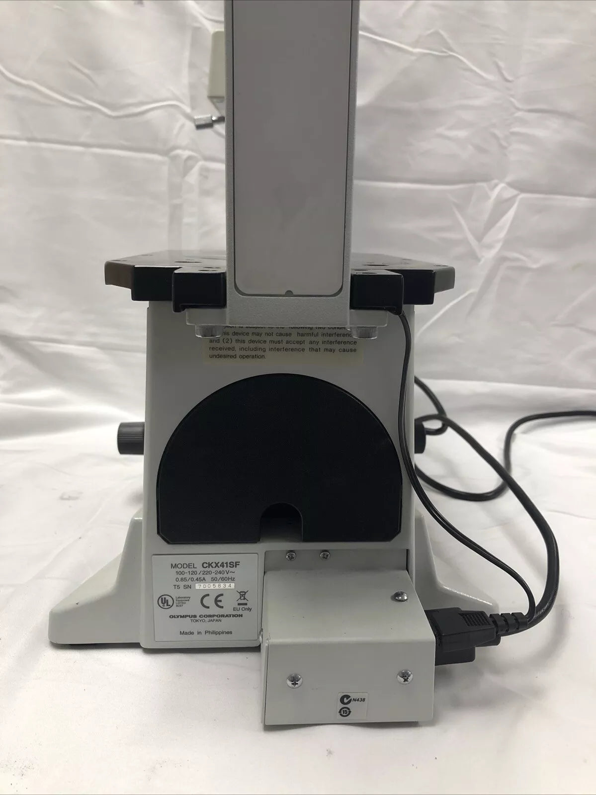 Olympus CKX41 Inverted Microscope with Phase Contrast 4 objective 4,10,20,40