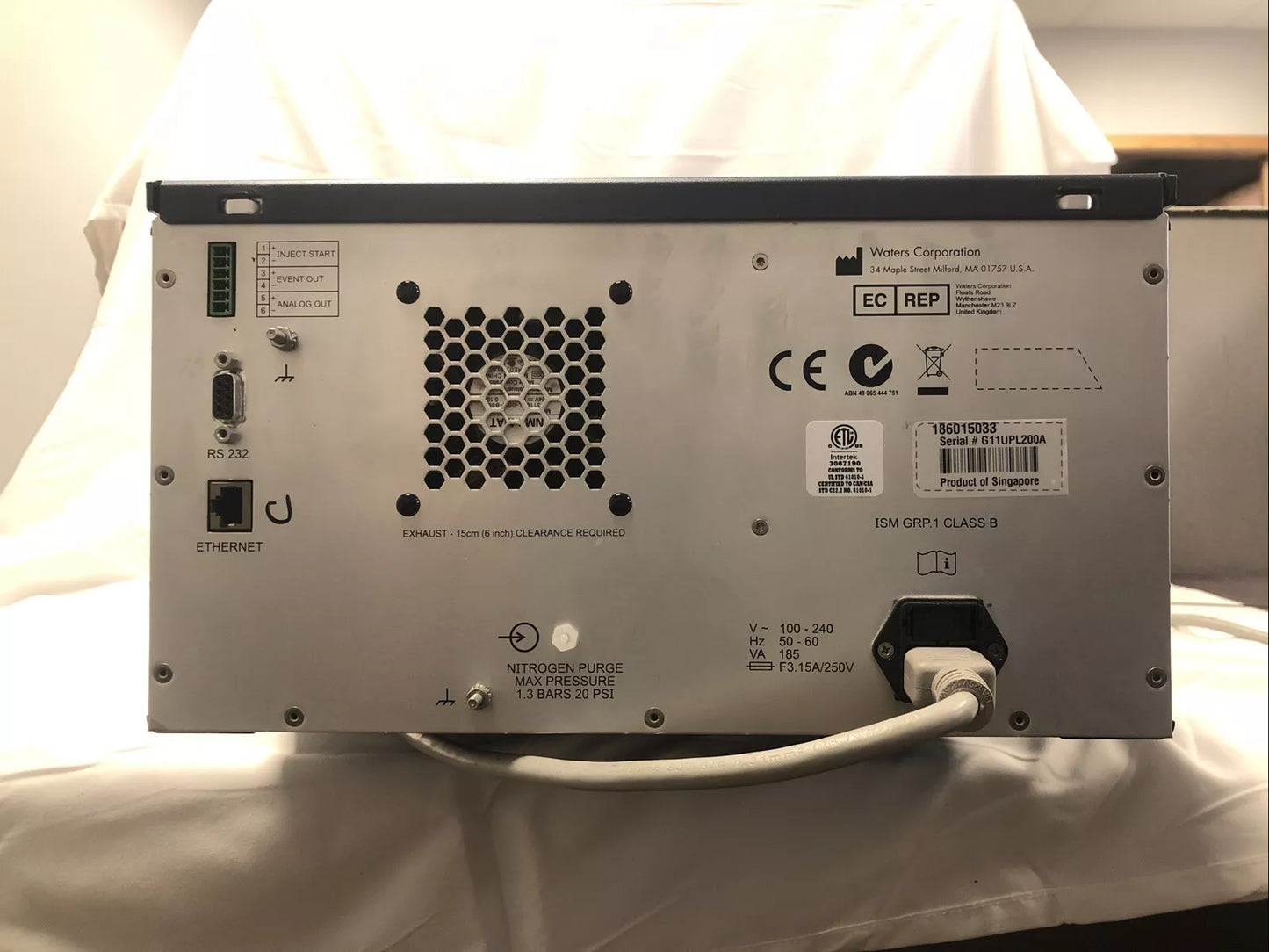 Waters Acquity UPLC/MS PDA eLambda eλ Photodiode Array Detector UV/VIS 190-800nm