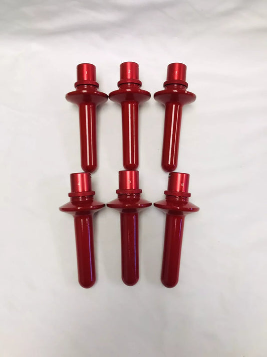 LOT of 6 Beckman Swinging Swing Bucket Tubes 119.4 w/ Tray # 331313 for SW28