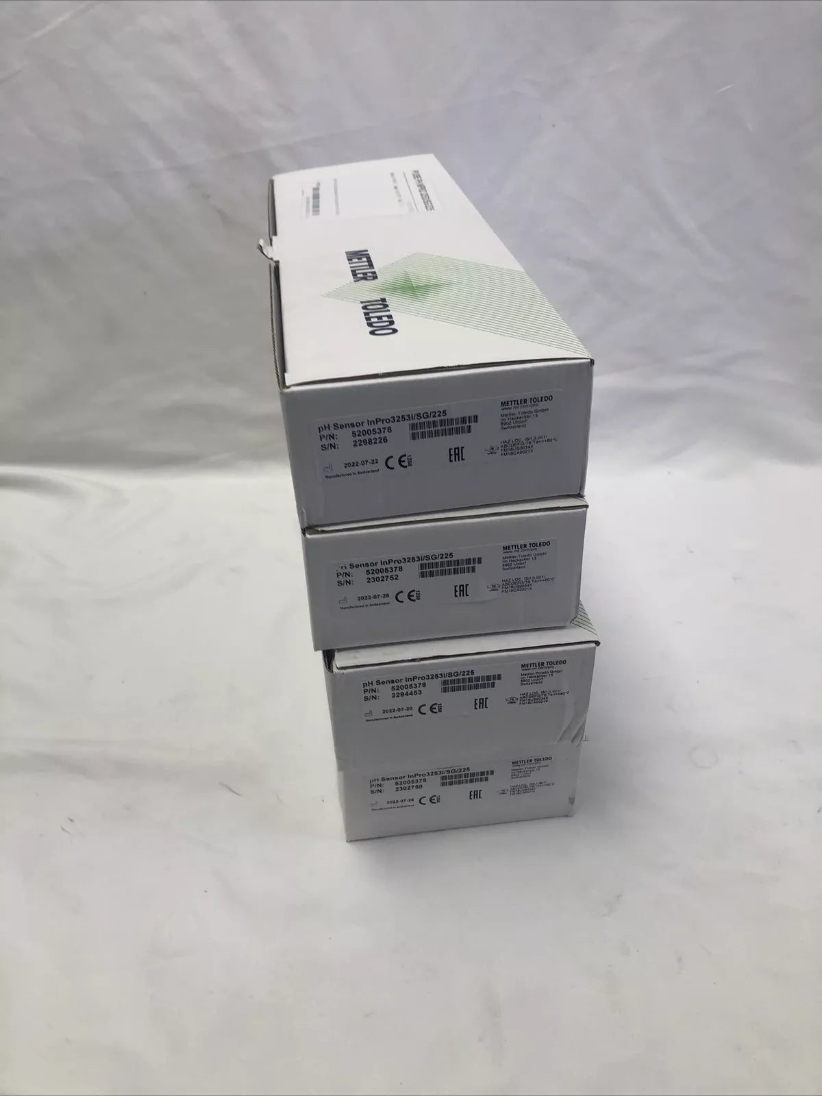 METTLER TOLEDO pH Sensor InPro 3253i SG/225 ***NEW***sealed
