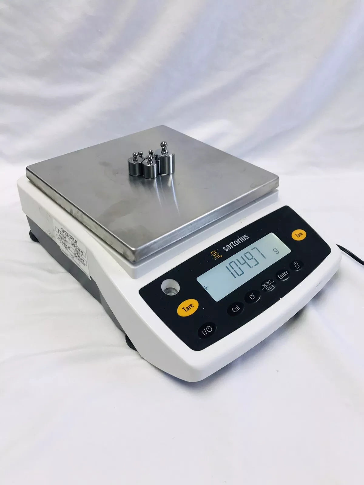 Sartorius Entris 2202-1S Top loading Balance 2200x0.01g Sartorius 2202 Working