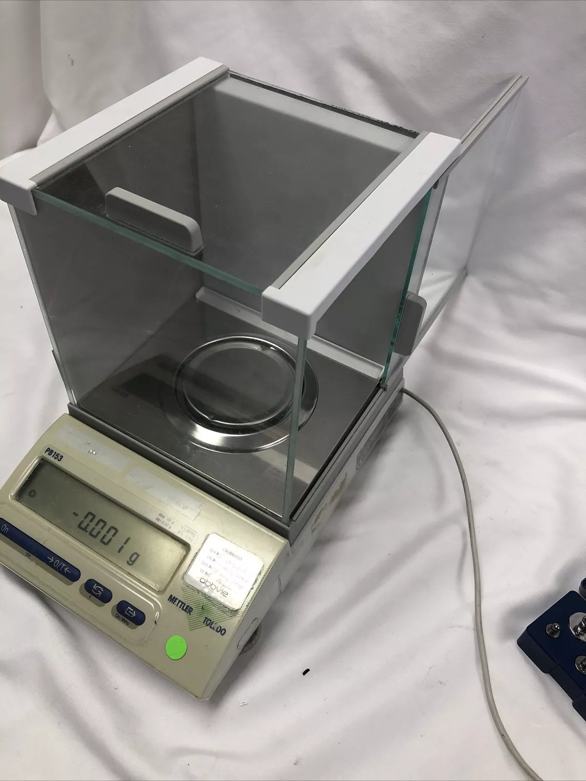 Mettler Toledo Pb153 Balance SCALE tested working video NO Power Supply