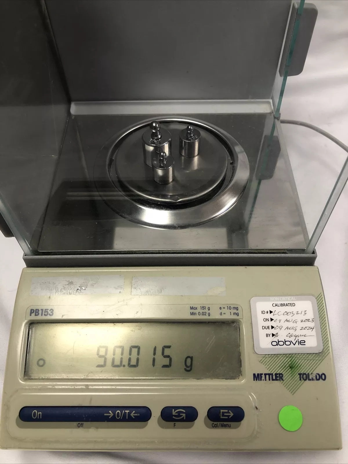 Mettler Toledo Pb153 Balance SCALE tested working video NO Power Supply