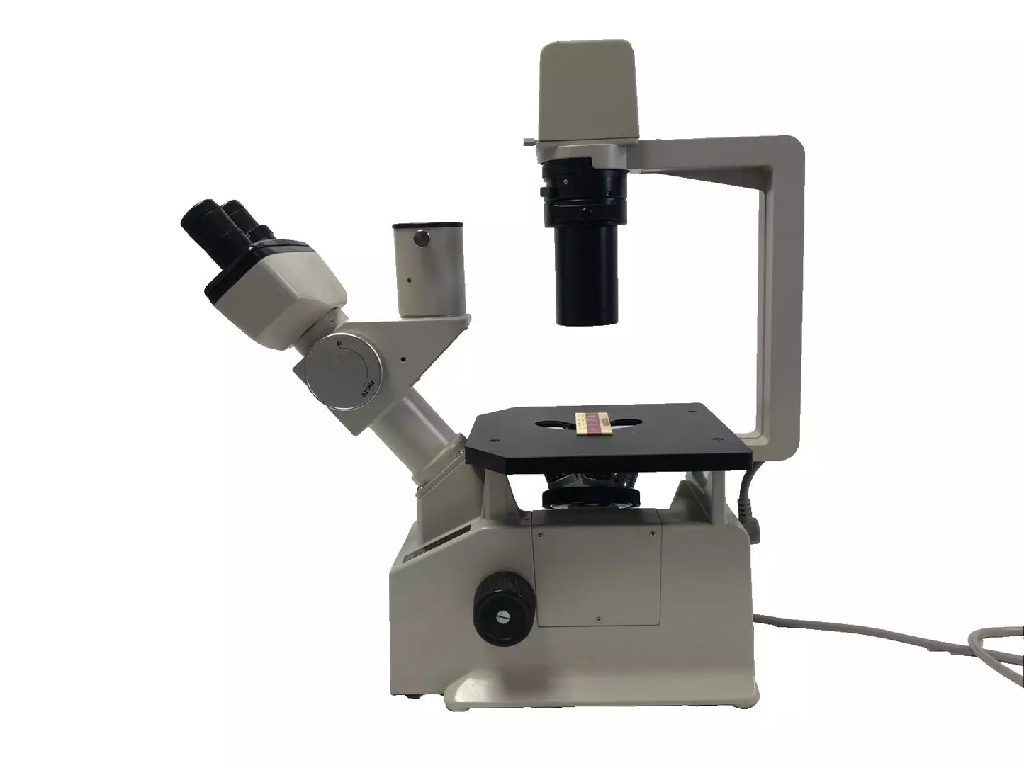 Nikon TMS- F Inverted Phase Contrast Trinocular Microscope