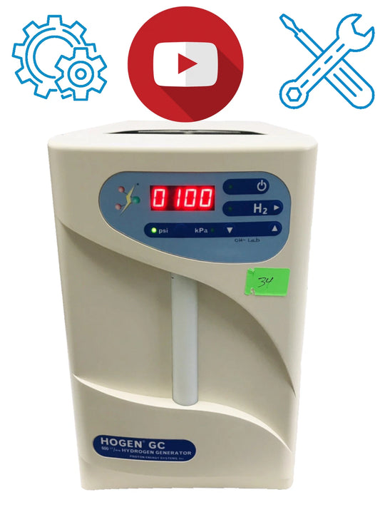 Proton 54-0100-0004 Hogen GC 600 Hydrogen Generator 600cc/min Power Up (As-Is)