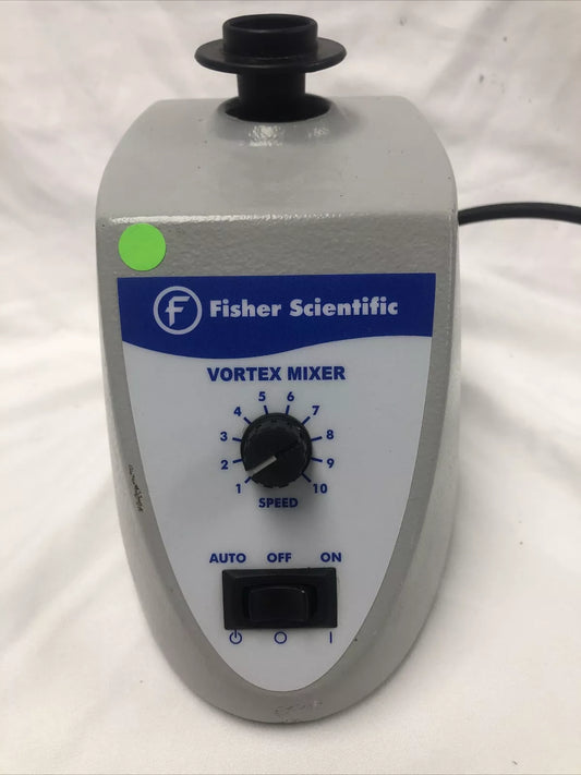 Fisher Scientific Mini Vortex Mixer 02215365 w/ Tube Top Pre-owned Warranty #1