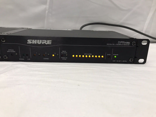 Shure DFR11EQ Digital EQ + Feedback Reducer & UA507 Dual Rack Mount