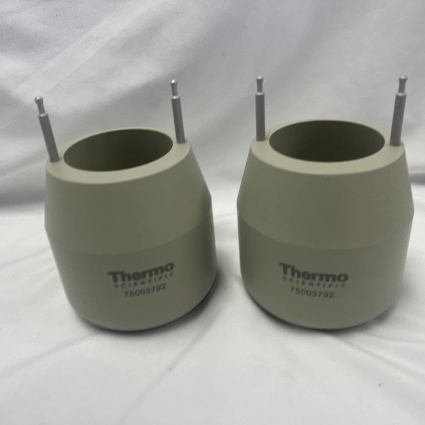 x2 Thermo Scientific 75003792 250mL Conical Bottle for TX-750 Bucket Adapters