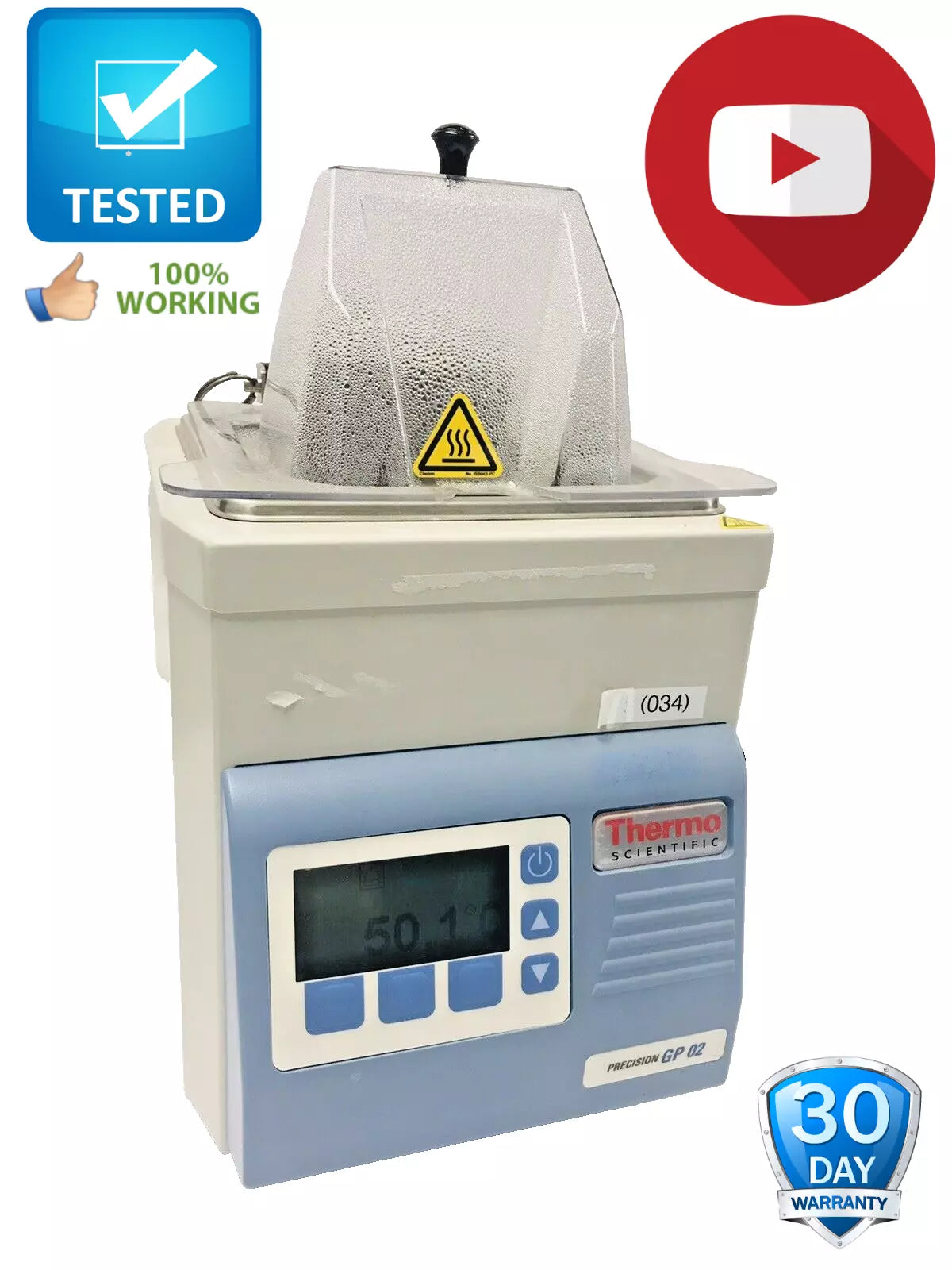 Thermo Scientific Precision GP 02 Digital General Purpose Water Bath Tested