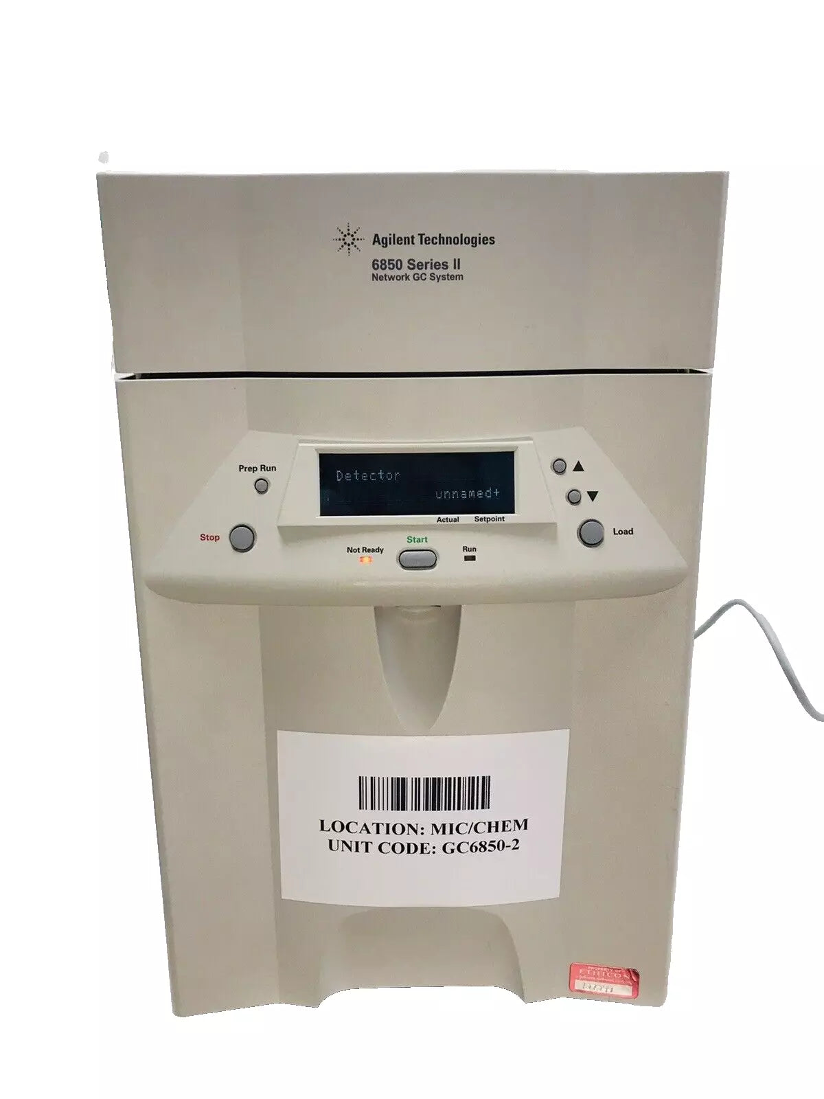 Agilent G2630B 6850 Series II Network GC System 6850A Gas Chromatograph