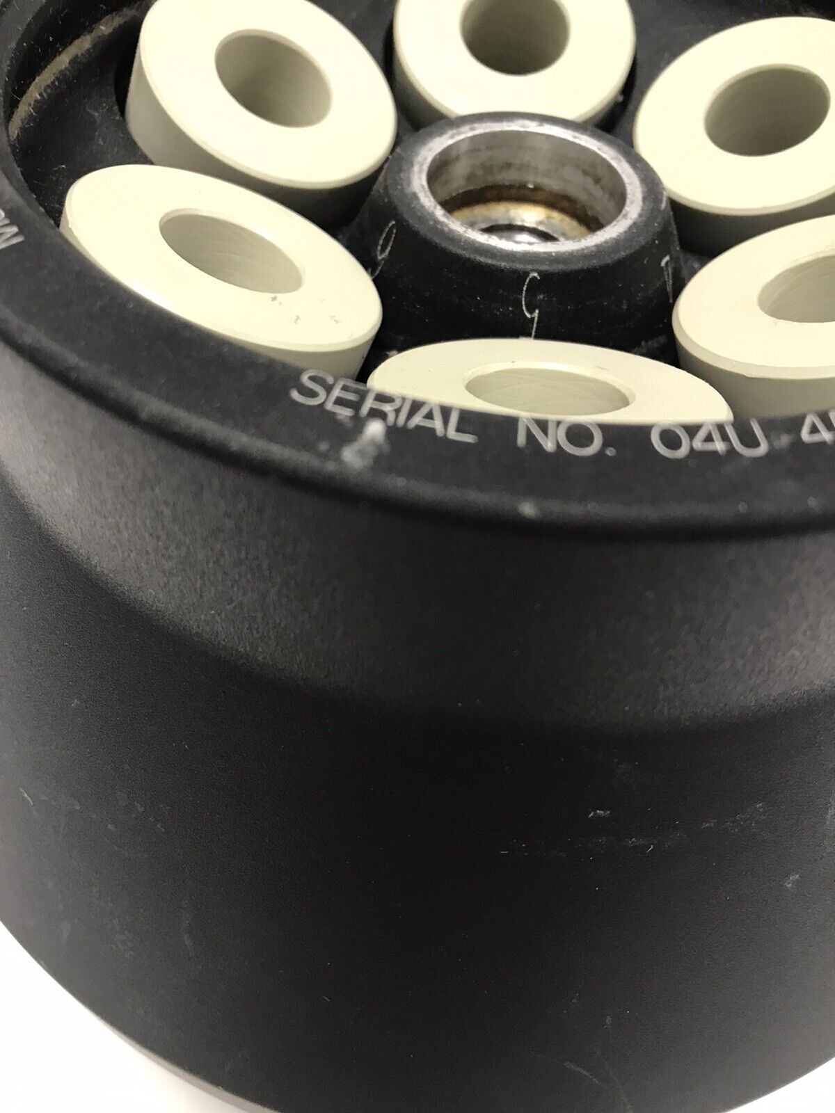 Beckman Coulter FX6100 Fixed Angle Rotor with 15mL Adapters 392270 for X-12