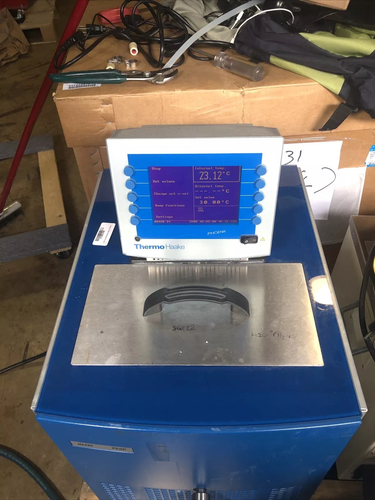 Thermo Haake C50P Recirculating Chiller Heater Phoenix Controller warranty