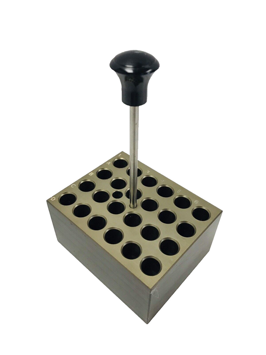 Fisher Scientific 11715307Q 2071FSQ 24 X 10mm Test Tube Dry Bath Heating Block