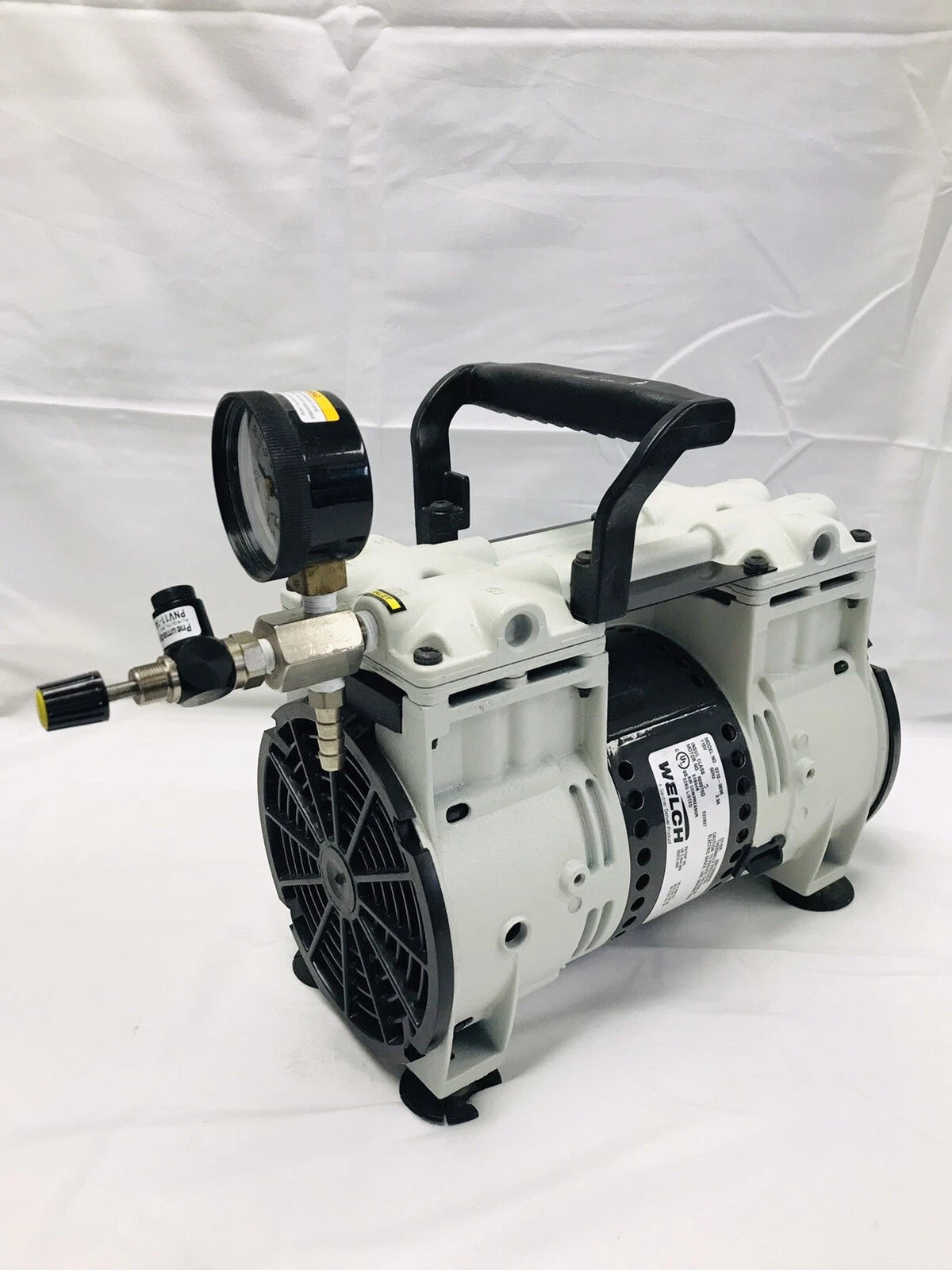Welch 0310-9096 Dry Vacuum Pump Air Compressor Tested Working Video