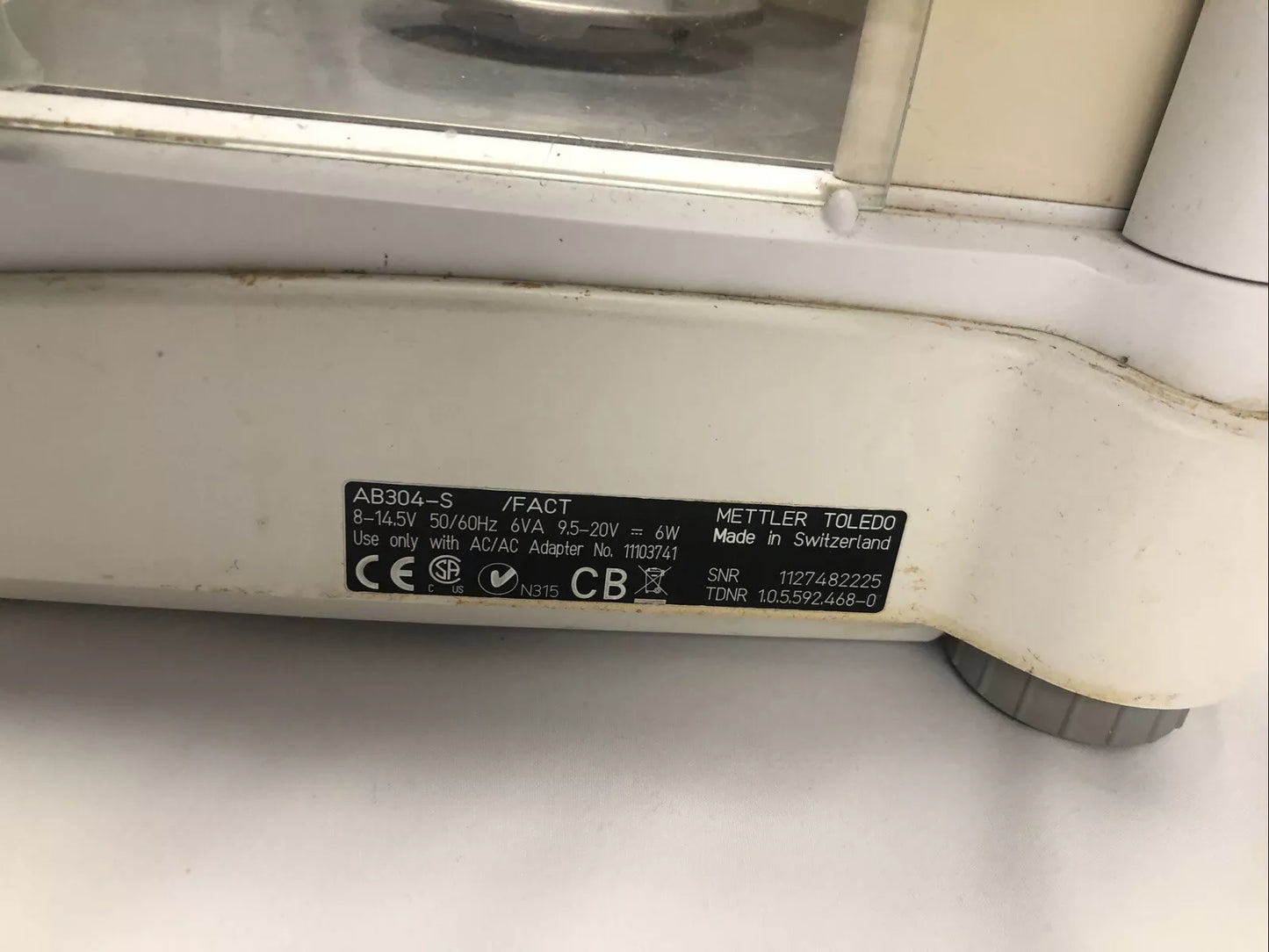 Mettler Toledo AB304-S / FACT Analytical Balance Tested Working AB 304 S