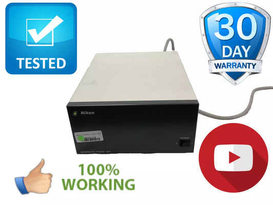 NIKON V-PS100DU-2 MICROSCOPE POWER UNIT @ (349594) tested working warranty