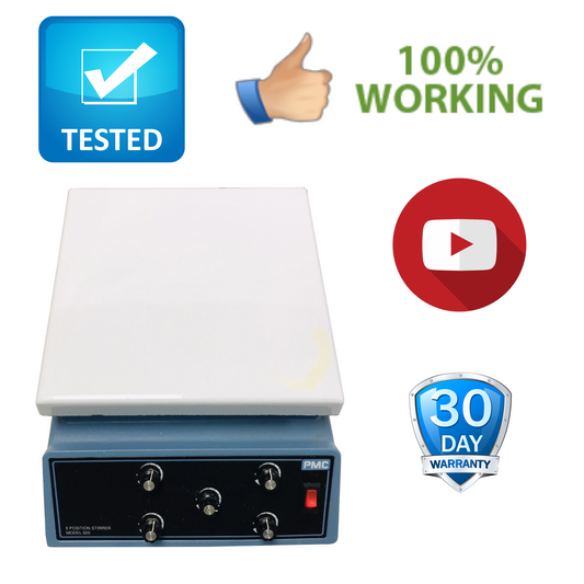 Barnstead Thermolyne PMC 5 Place Magnetic Stirrer (10x10 Inch Plate) Model 505P