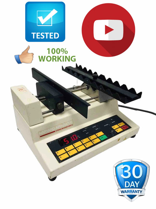Harvard Apparatus 22 Multi 10 Syringe Pump GUARANTEED Tested Video
