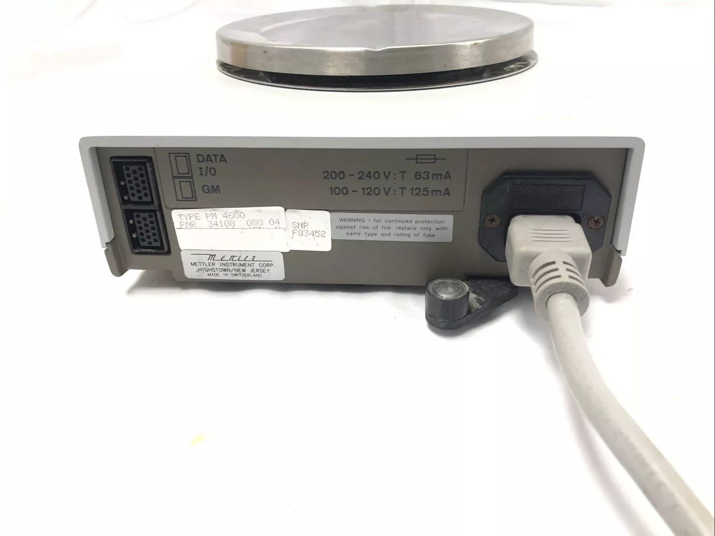 METTLER Digital Lab Scale Balance Analytical PM 4600 Delta Range 4.6KG/0.01g
