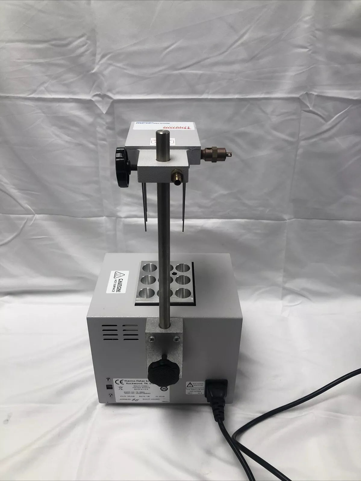 Thermo Scientific Reacti-Therm I #TS-18822 W/ Reacti-Vap I TC-18825 Tube Block