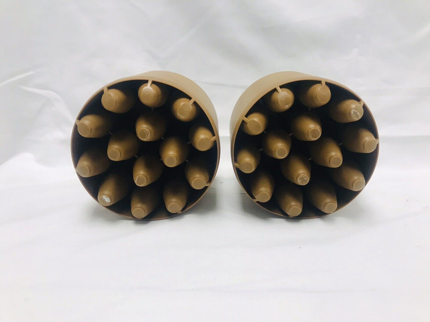 Pair of Thermo Scientific 75003639 Centrifuge Rotor 14 x 15mL Tube Adapter