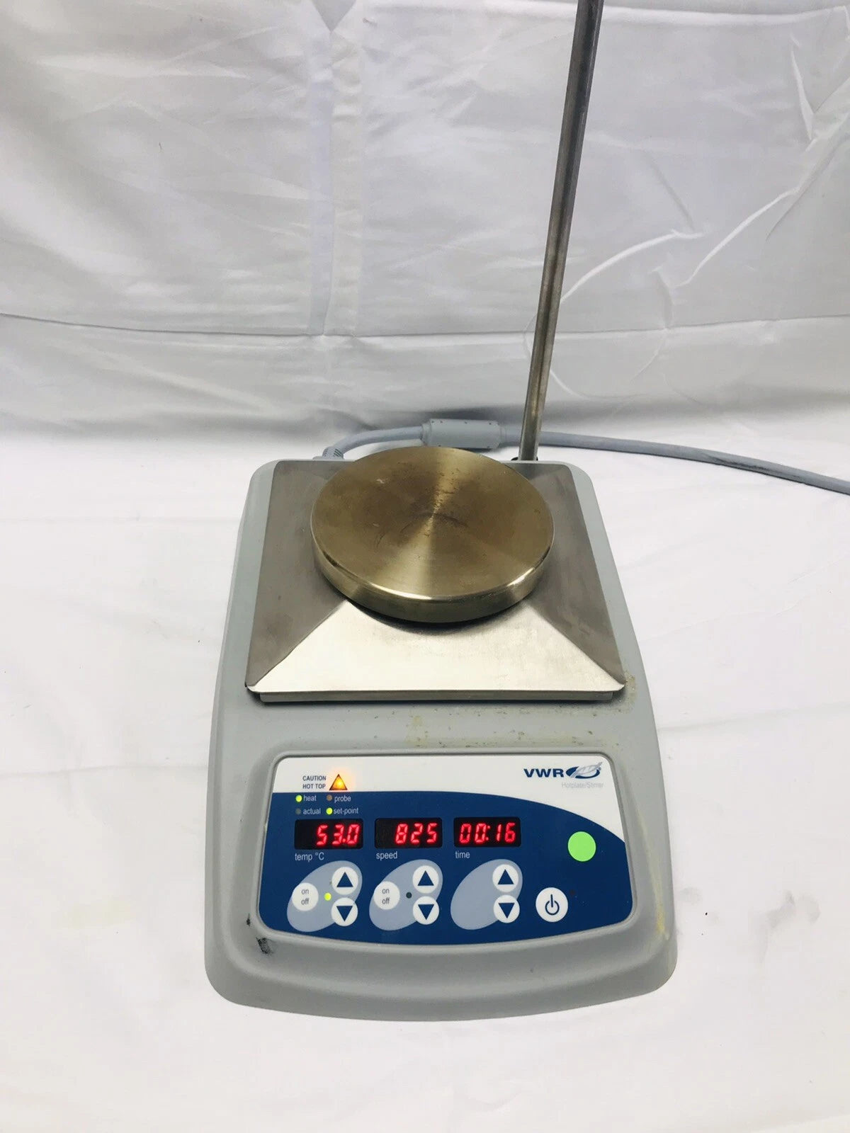 VWR Hotplate & Magnetic Stirrer 89171-864 Professional Round Top Tested Working