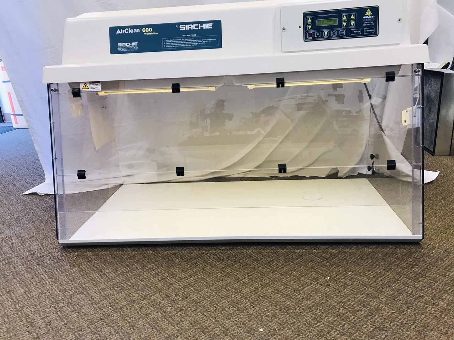 Airclean 600 PCR Workstation AC648A AC600 Series Ductless Chemical Fume Hood