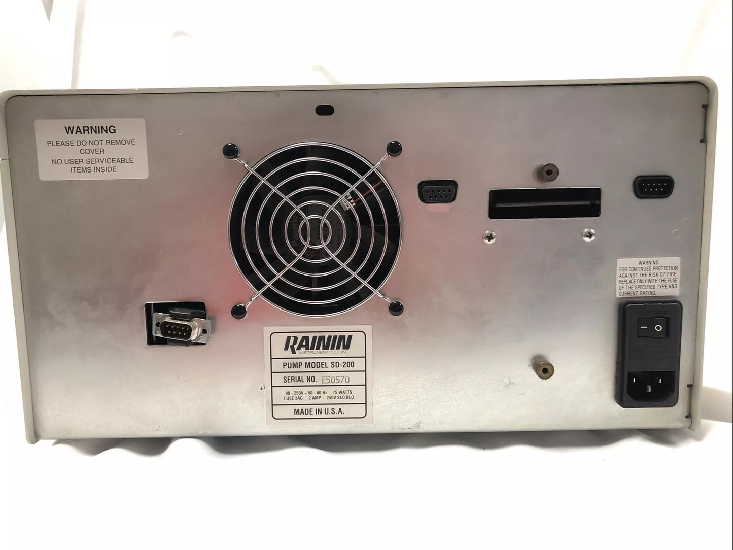 set of 2 Varian Dynamax SD-200 HPLC Pump Rainin Solvent Delivery System Video