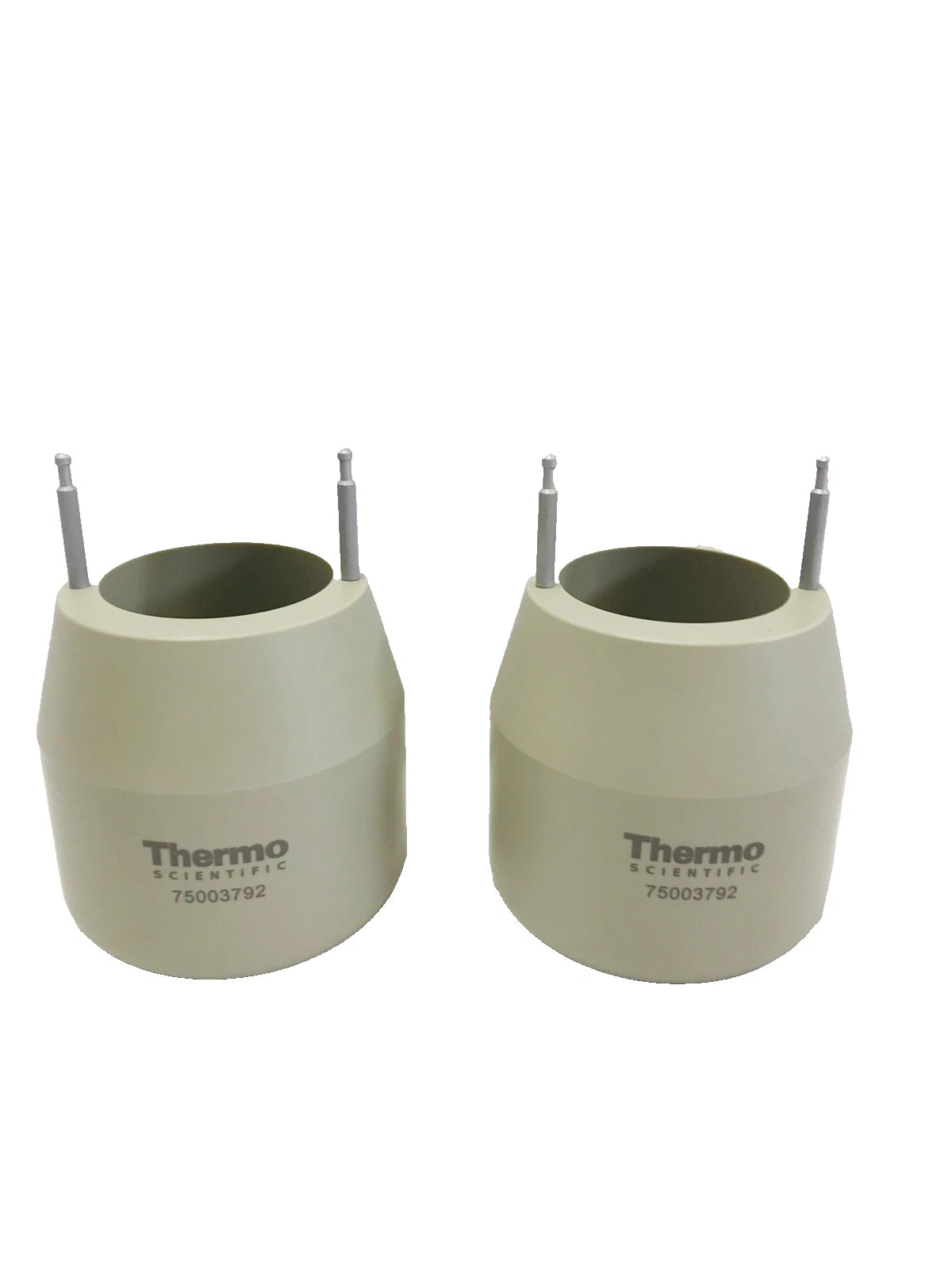 x2 Thermo Scientific 75003792 250mL Conical Bottle for TX-750 Bucket Adapters