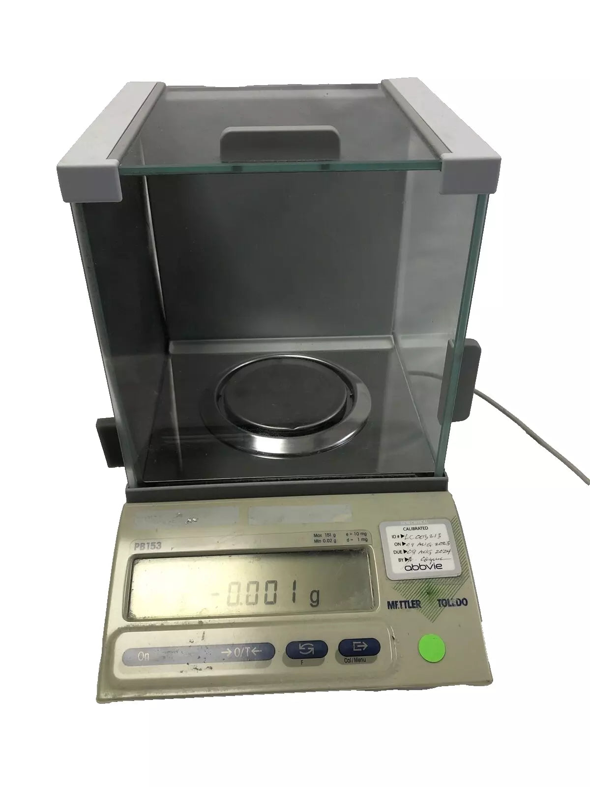 Mettler Toledo Pb153 Balance SCALE tested working video NO Power Supply