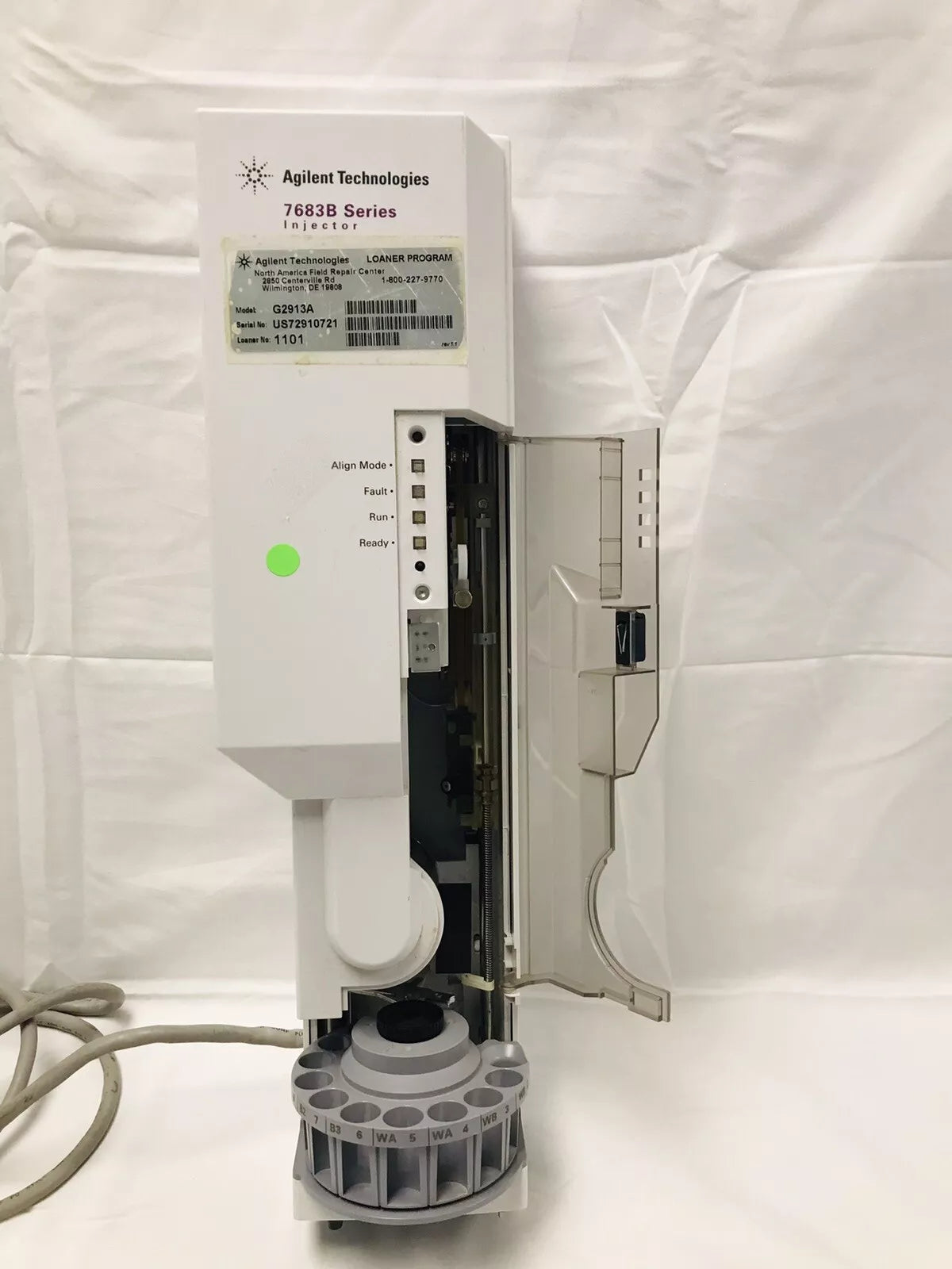 Agilent 7683B G2913A ALS Autosampler Injector for 6890 GC tested
