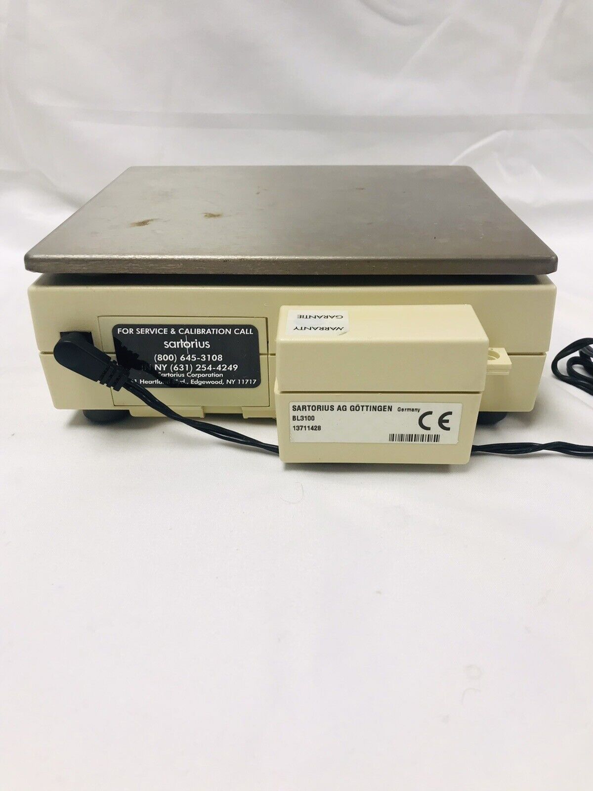 Sartorius BL 3100 Digital Lab Scale with Power Supply Tested Working Video
