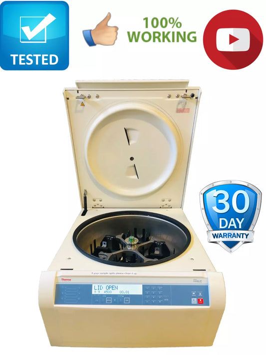 Thermo Scientific LEGEND XT Centrifuge With Rotors & Plate Carriers Tested