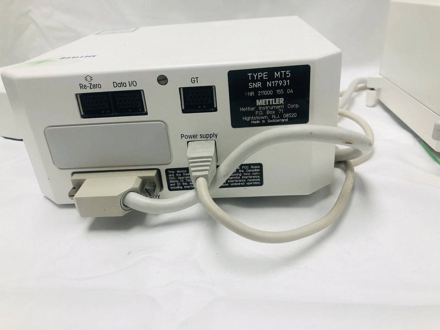 Mettler Toledo MT5 Micro Analytical Balance - Tested Microbalance MT 5