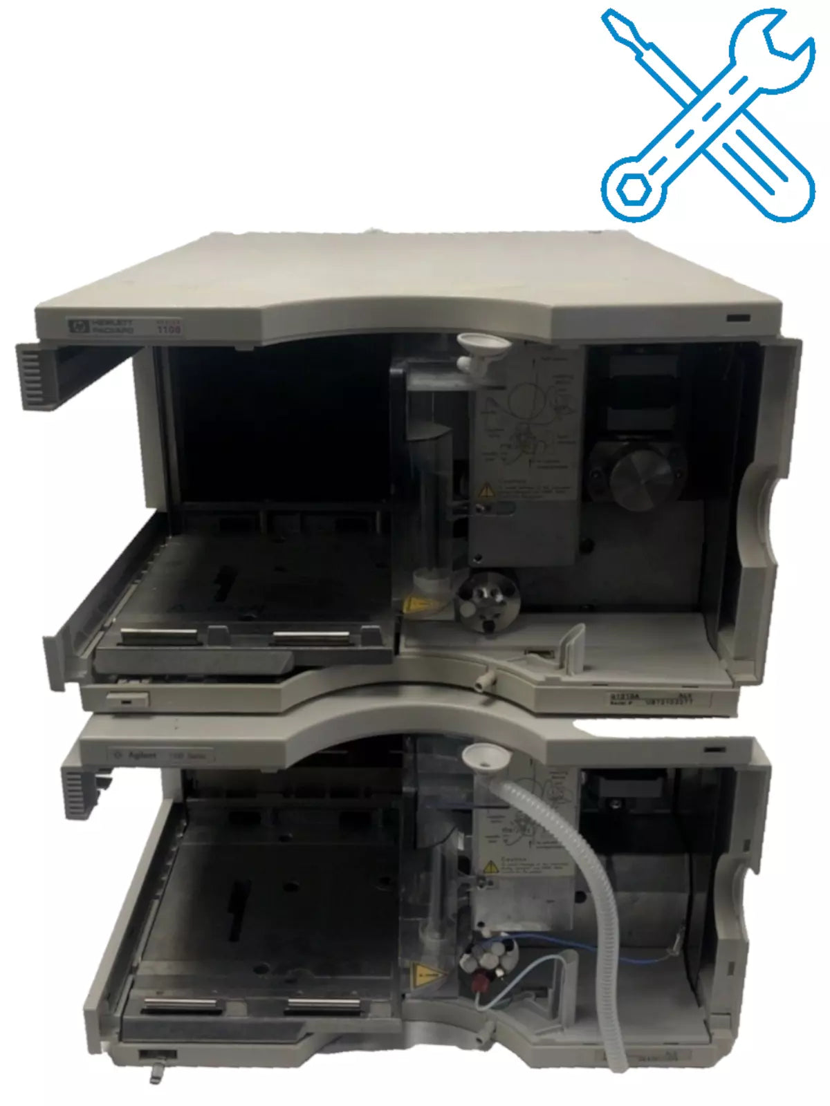 Lot of 2 Agilent Hewlett Packard Series 1100 HP G1313A ALS AutoSampler As Is