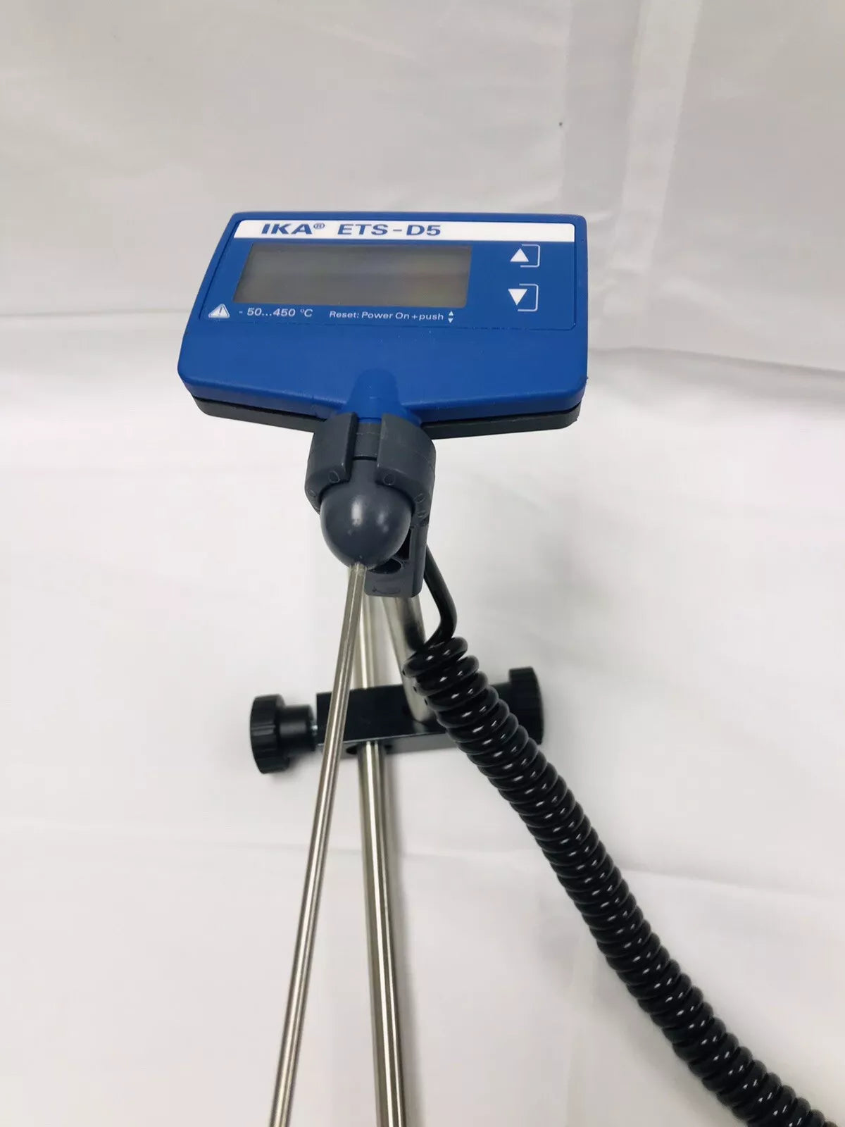 IKA ETS-D5 Temperature Sensor & Stand / Holder Tested Working