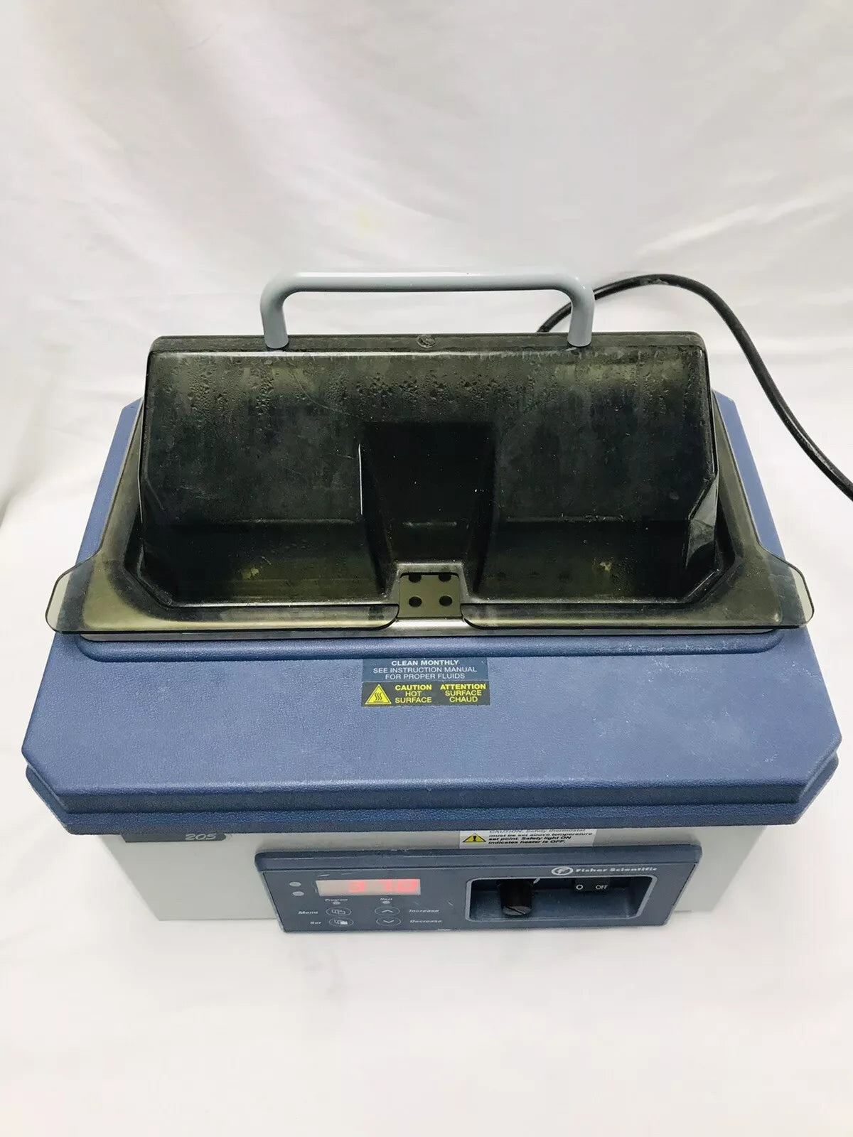 Fisher Scientific Isotemp 205 Lab Water Bath Tested Working Video 15-462-5