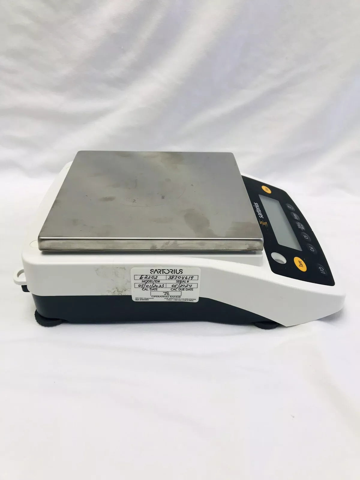 Sartorius Entris 2202-1S Top loading Balance 2200x0.01g Sartorius 2202 Working