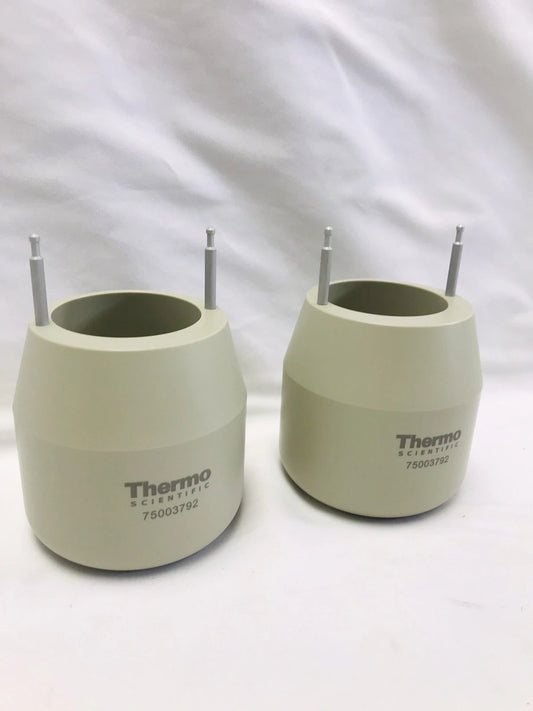 x2 Thermo Scientific 75003792 250mL Conical Bottle for TX-750 Bucket Adapters