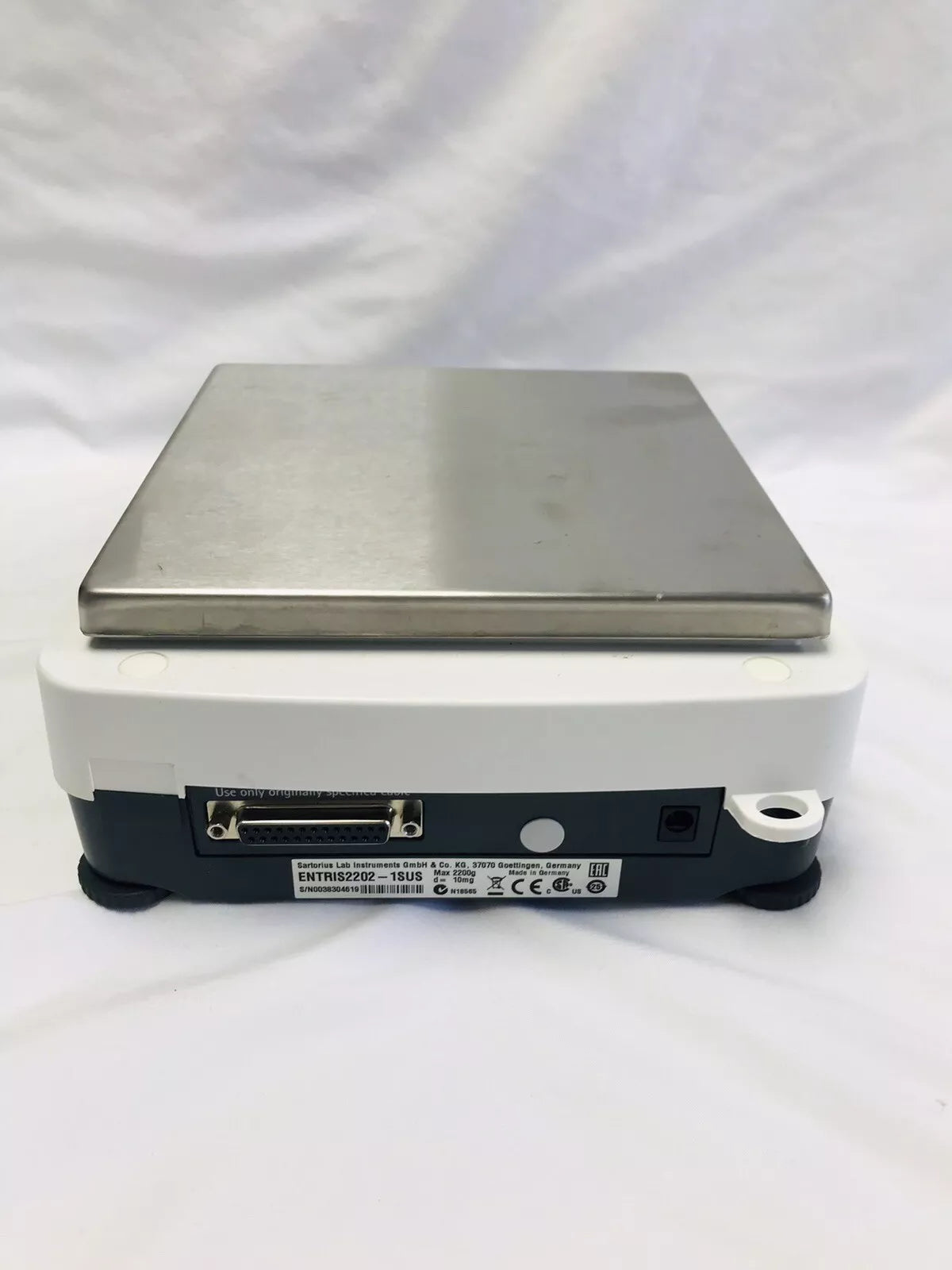 Sartorius Entris 2202-1S Top loading Balance 2200x0.01g Sartorius 2202 Working